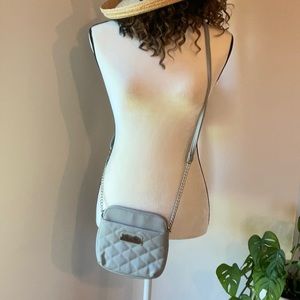 Nicole By Nicole Miller mini quilted crossbody bag
